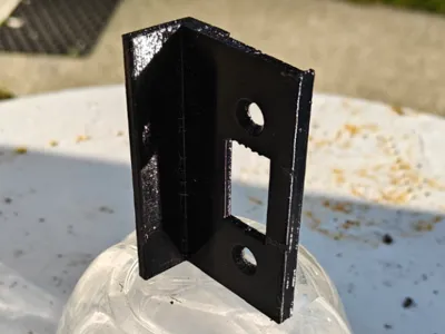 gate latch plate