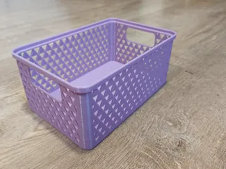 Stackable storage basket
