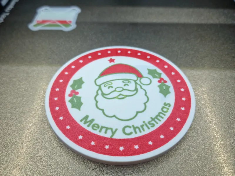 Weihnachtsmann Untersetzer(für AMS)