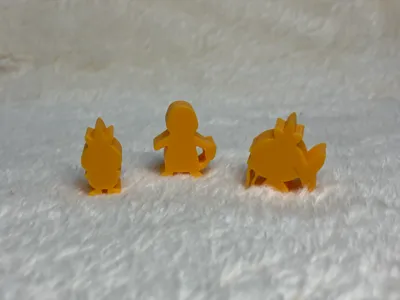 MeeMon: Charmander, Magikarp and Torchic