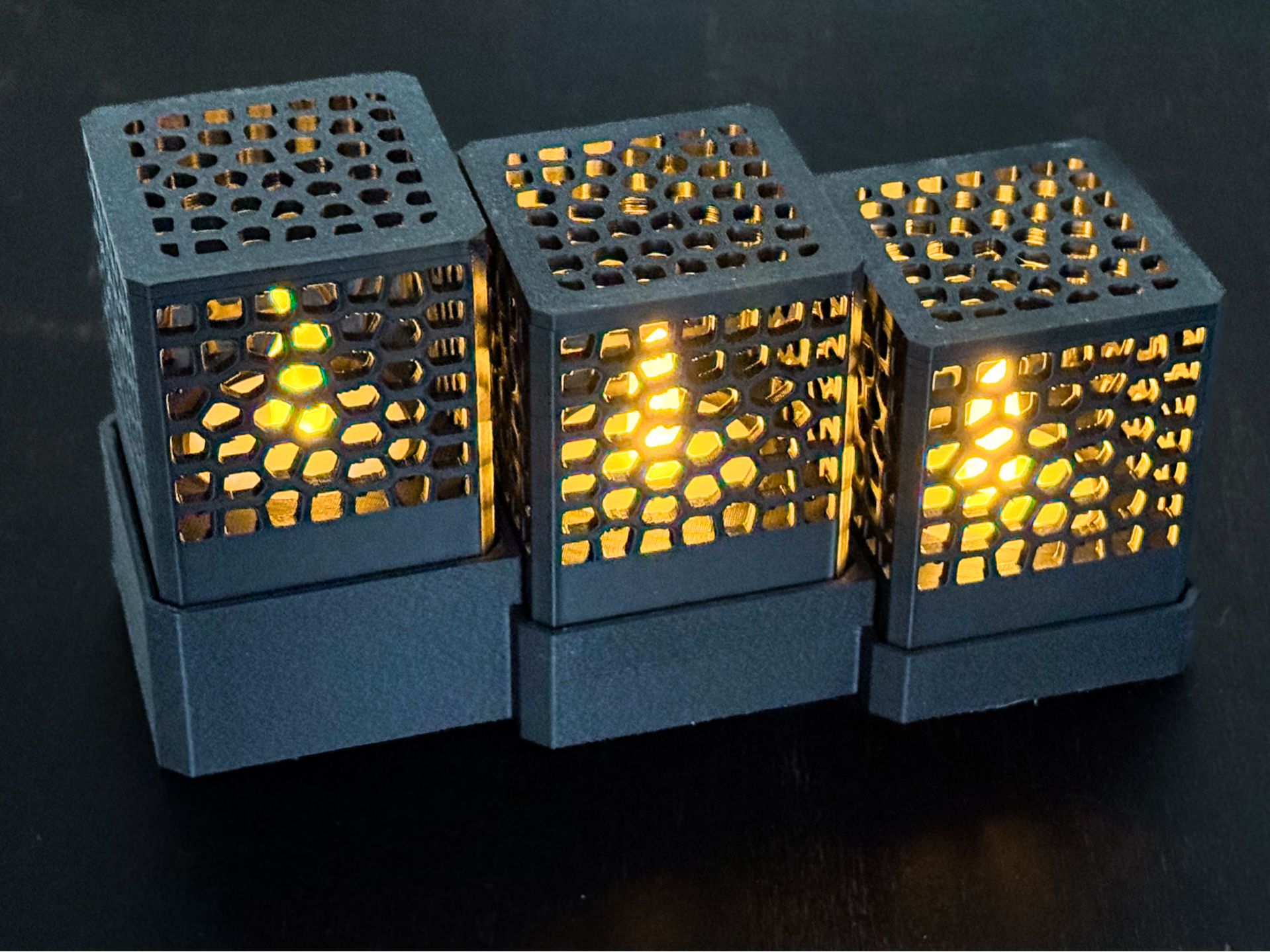 #3 Teelicht (LED) Design Cubes