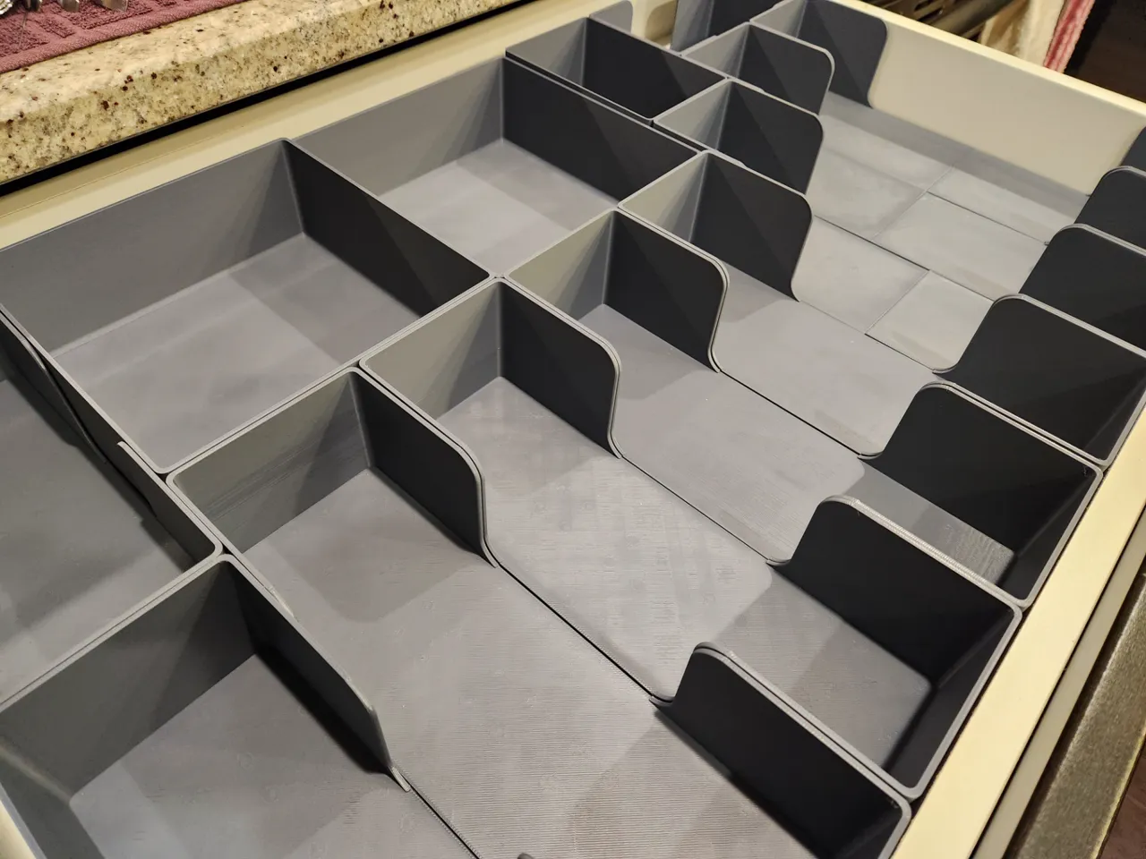 Ultimate Gridfinity Kitchen Drawer Organizer view 3
