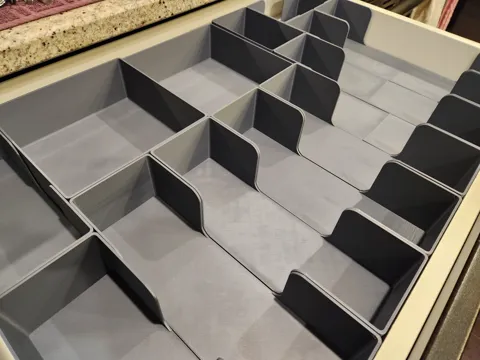 Ultimate Gridfinity Kitchen Drawer Organizer