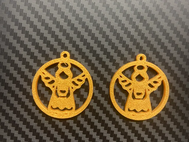 cute angel earrings