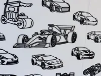 Voiture de F1 — déco murale — photo 1