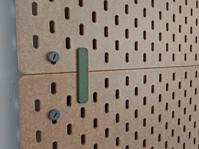 Joiner/Connector for Vertical Stack Skadis Boards