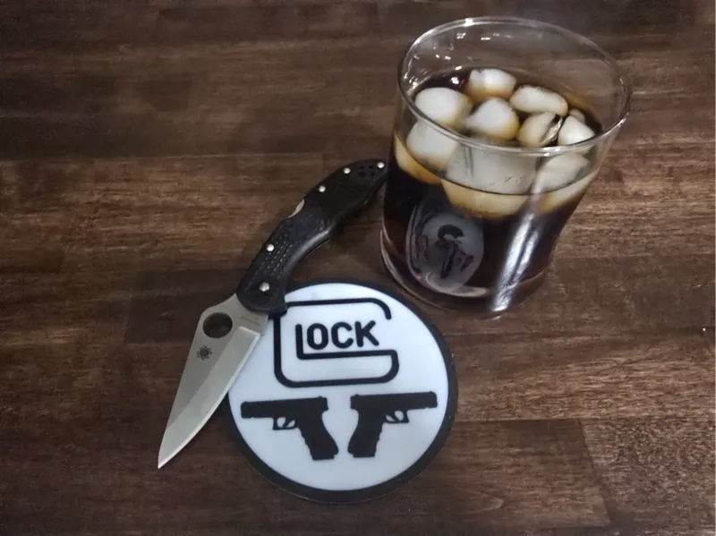 Glock Coaster