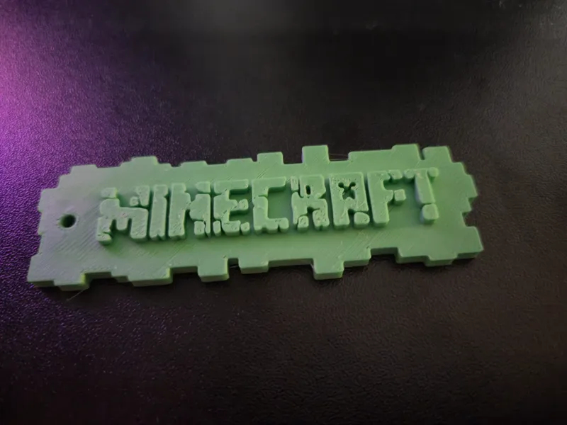 Minecraft Keychain