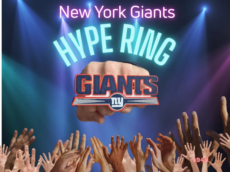 NY Giants Hype Ring