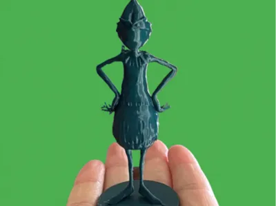 Grinch with Stand and Support Settings 
