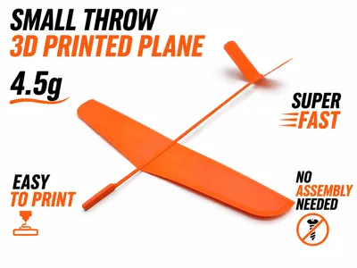 Mini throw plane