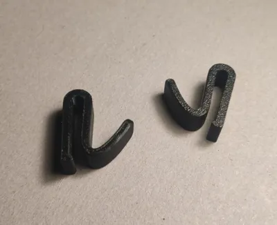 Caravan Hook/Hanger for cabinet for towels+jackets