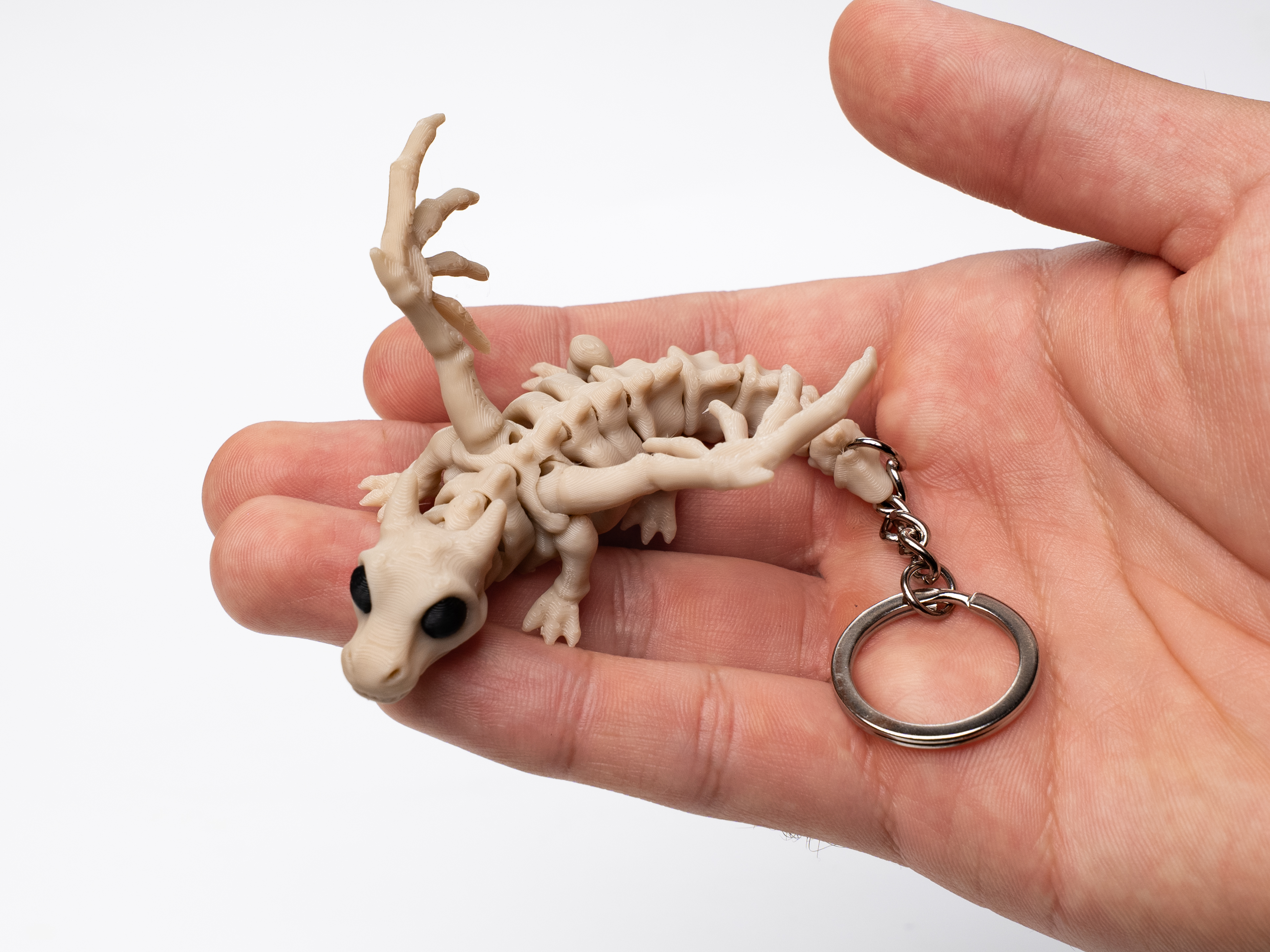 Skeleton Dragon - Articulated & Keychain - 1