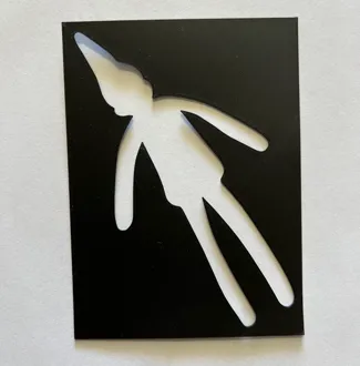 Elf on a Shelf Stencil