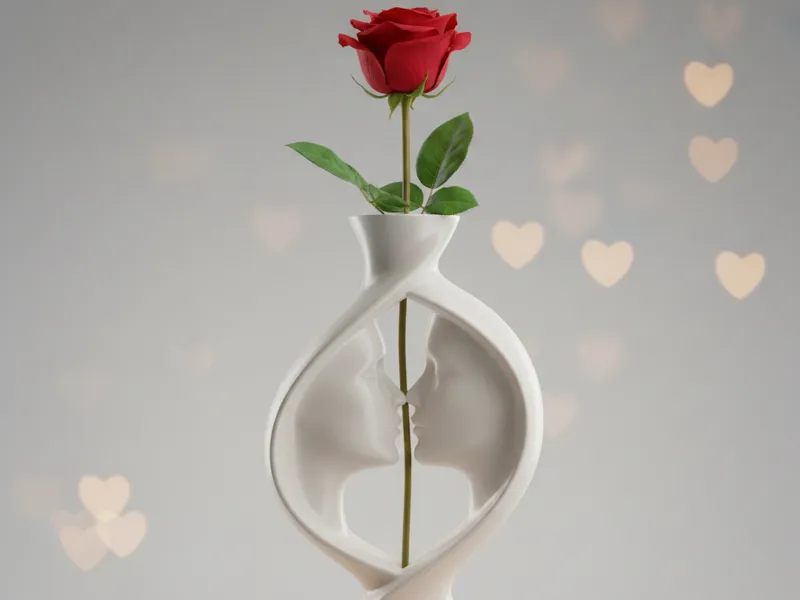 Vaso dell'Incontro - L'Amore Prende Forma