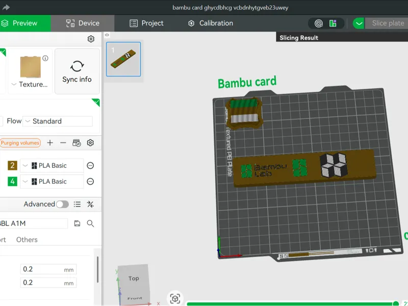 Bambu Lab card