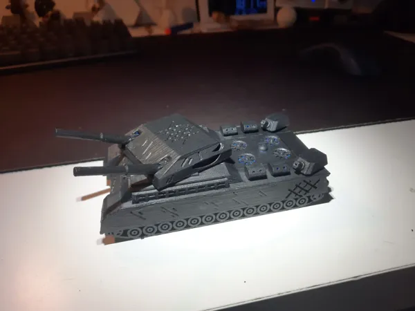 Char Ratte P1000 (version caricaturale)