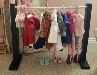 18" Doll Clothes Rack