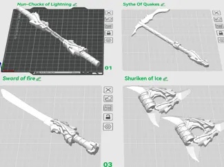 The Golden Weapons