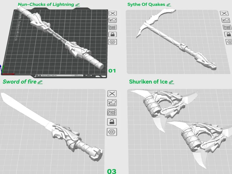 The Golden Weapons