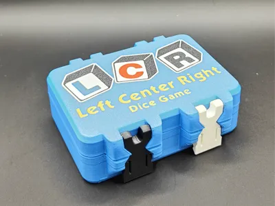Left Center Right Box - Snaplock
