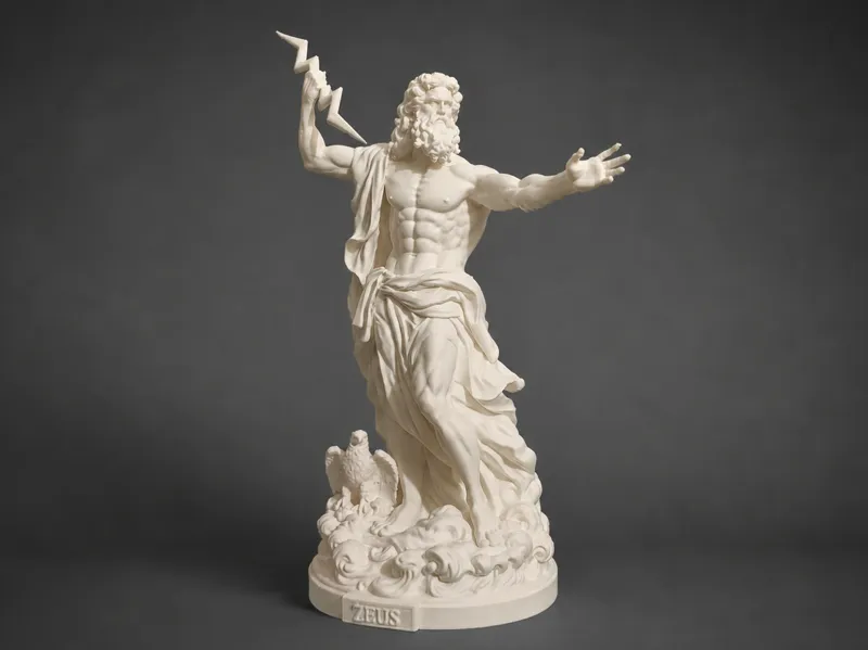 Zeus – King of the gods statue