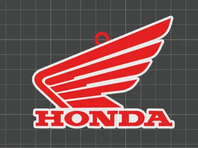 Honda Wing Christmas Ornament