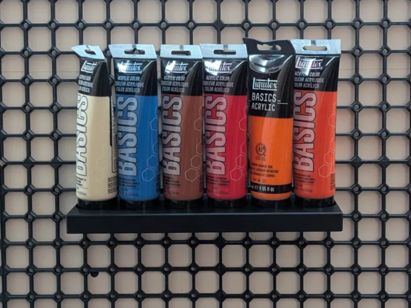 OpenGrid Paint Tube Shelf