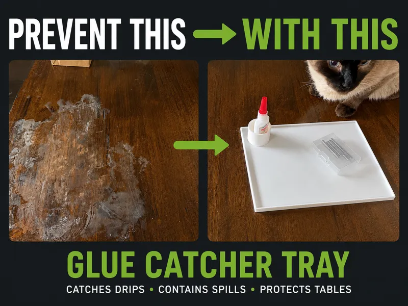 Glue Catcher Tray / Nail Polish Catcher Tray
