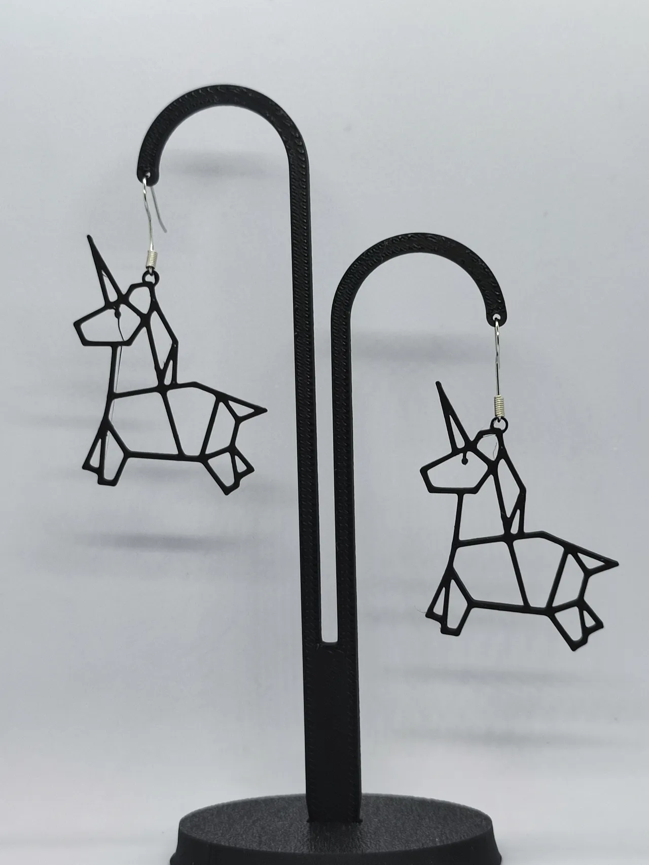Pendientes Unicornio Prisma view 3