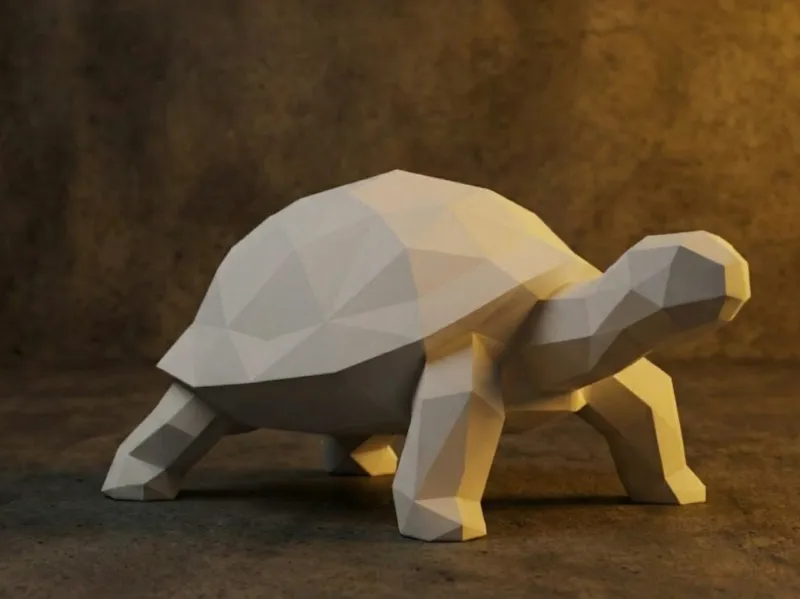 Turtle Low Poly