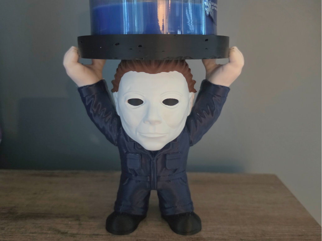 Micheal Myers bath and body candle holder - 1