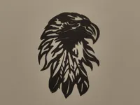 Art mural aigle — photo 1