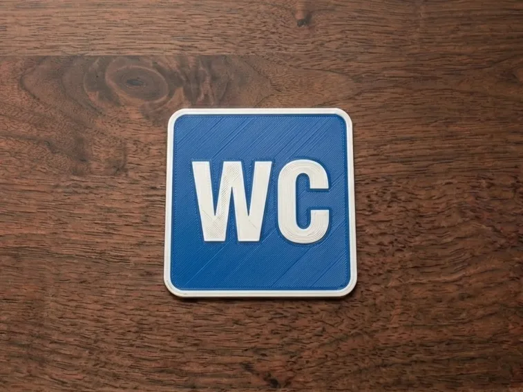 WC sign