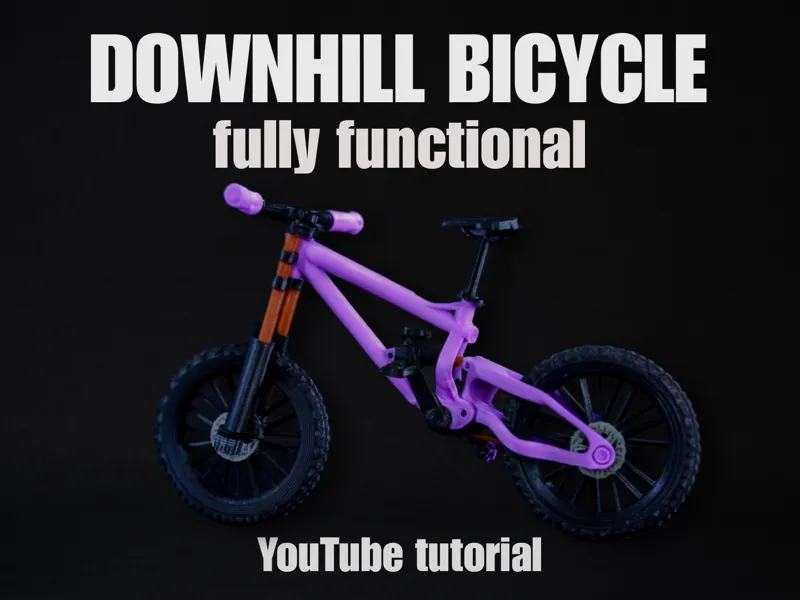 Mini Full Suspension downhill bicycle