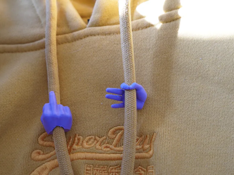 Hoodie Kordel hoodie beads