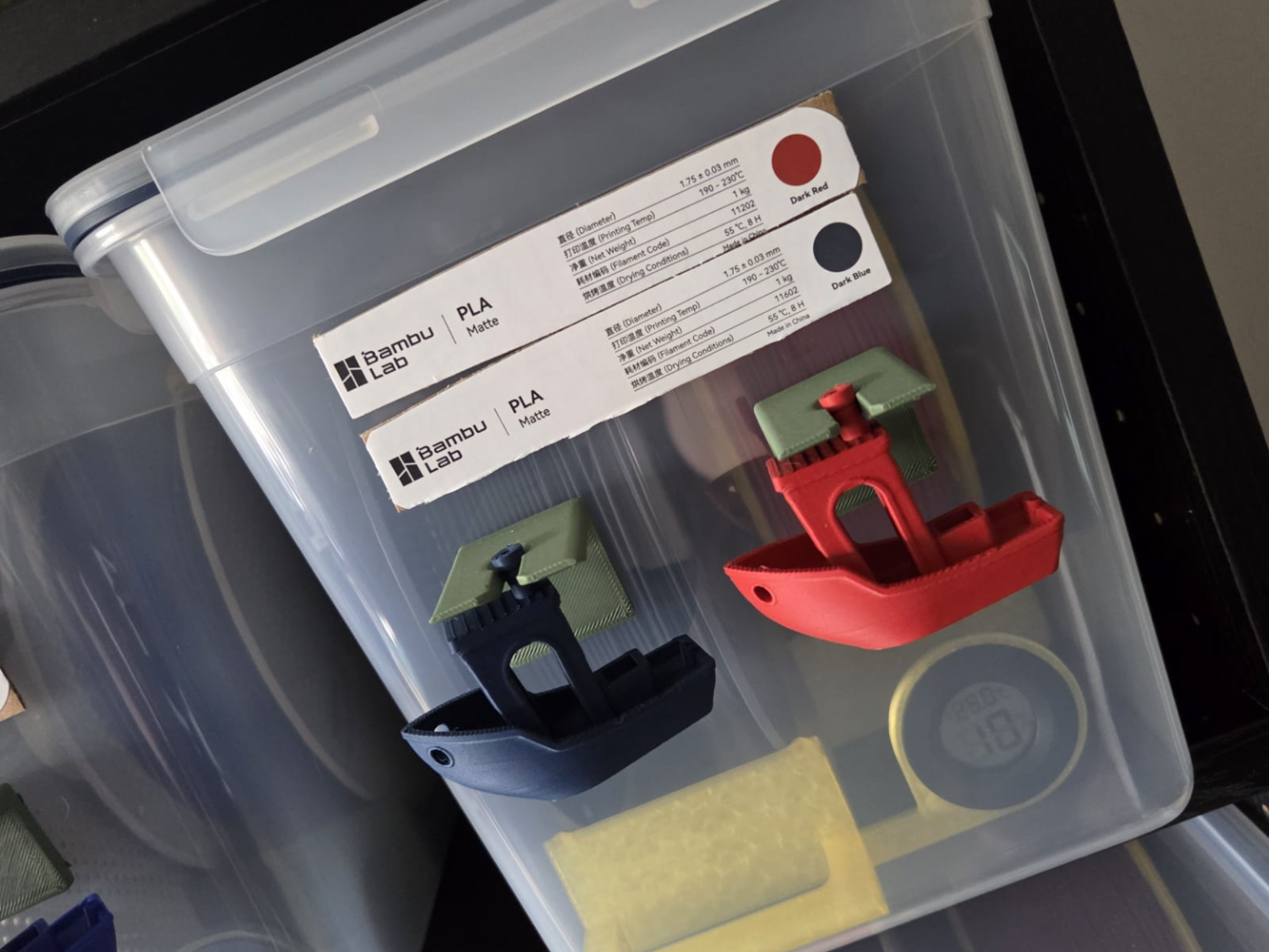 Benchy Display & Filament Sample Holder