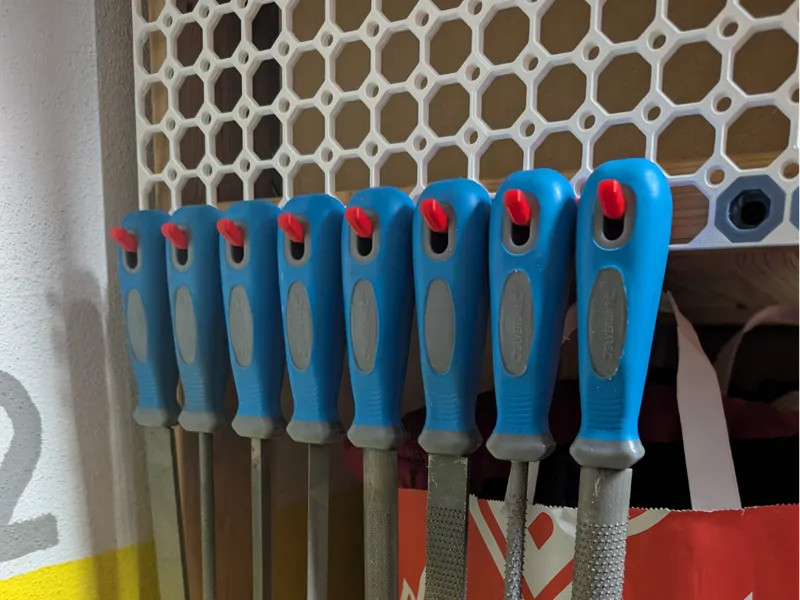 In-line 30mm Multiboard hooks (35mm apart)