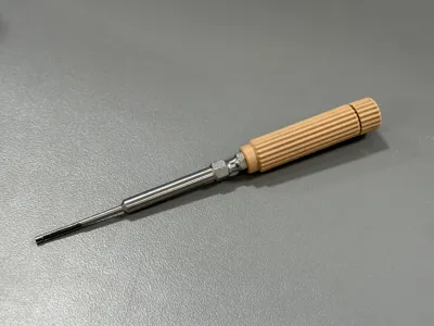 HEX KEY HANDLE with ROTATING BACK CAP