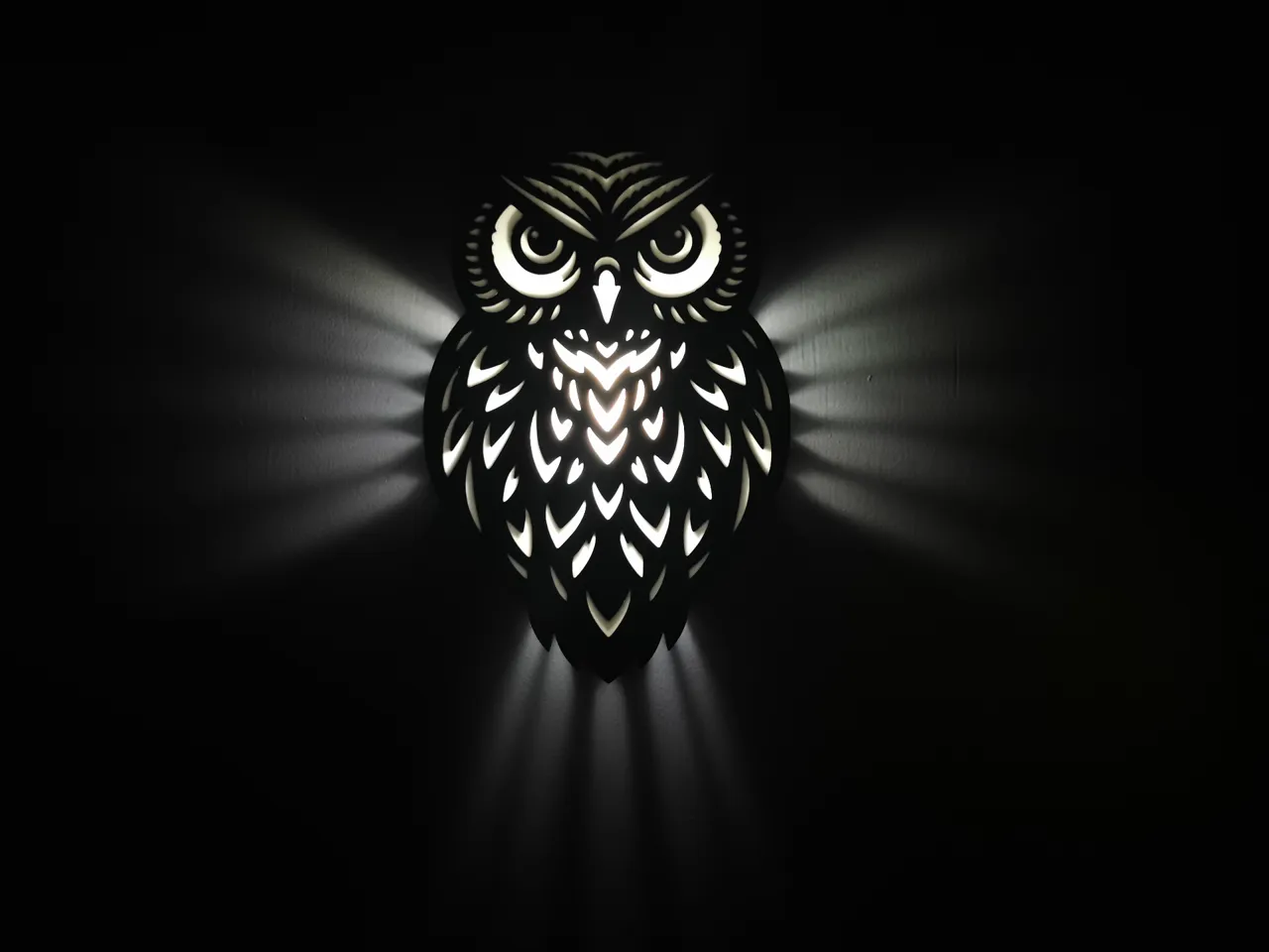 Owl Lamp view 2
