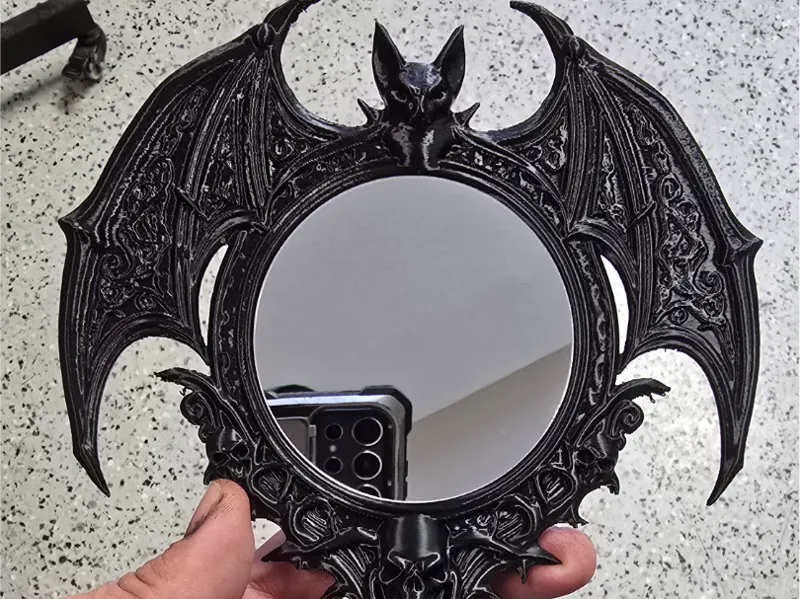 bat handheld mirror 