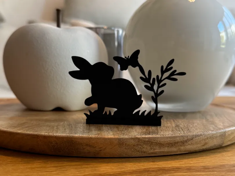 Floral Rabbit Stand by Blade210 - MakerWorld