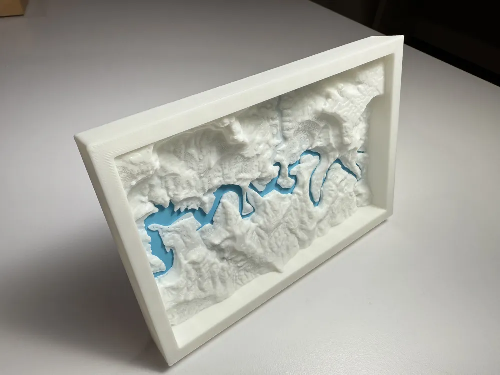 Mini Topographic Mini Topographic Canyon by Visual ThinkerMakerWorld: Download Free 3D ...