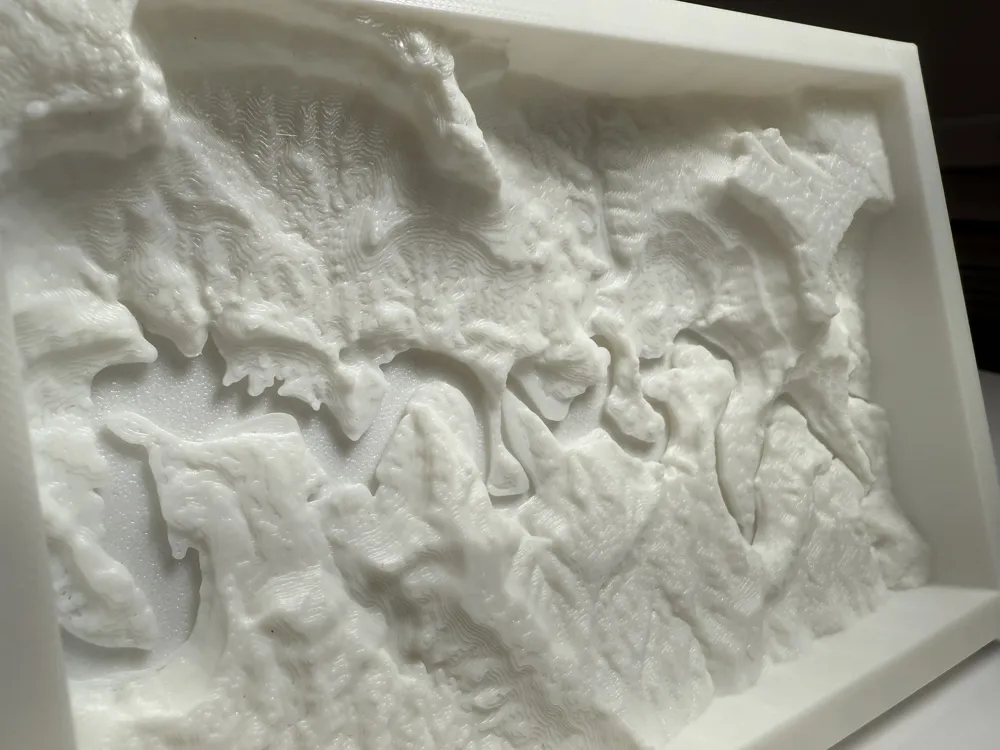 Mini Topographic Mini Topographic Canyon by Visual ThinkerMakerWorld: Download Free 3D ...