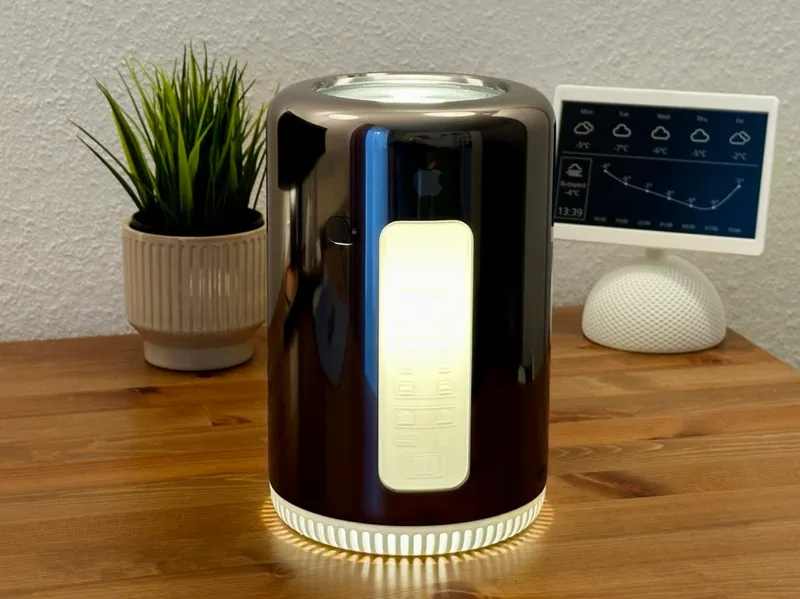 Trashcan Mac Lamp