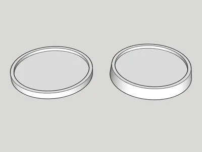 25mm base for minis with built in puddle bases
