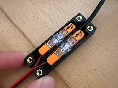 Enclosure for 2 Wago Pass-Through Terminals