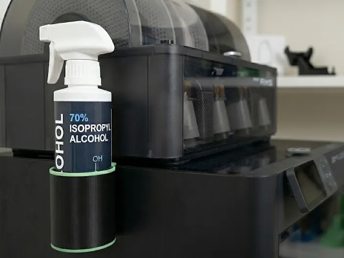 Bambu Side-Mount Spray Bottle Holder (X1C/P1S/P2S)
