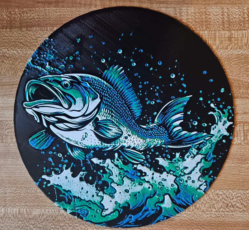 Bass filament painting