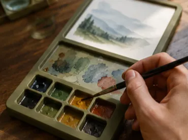 Watercolor Palette – Paint Tray - Parametric